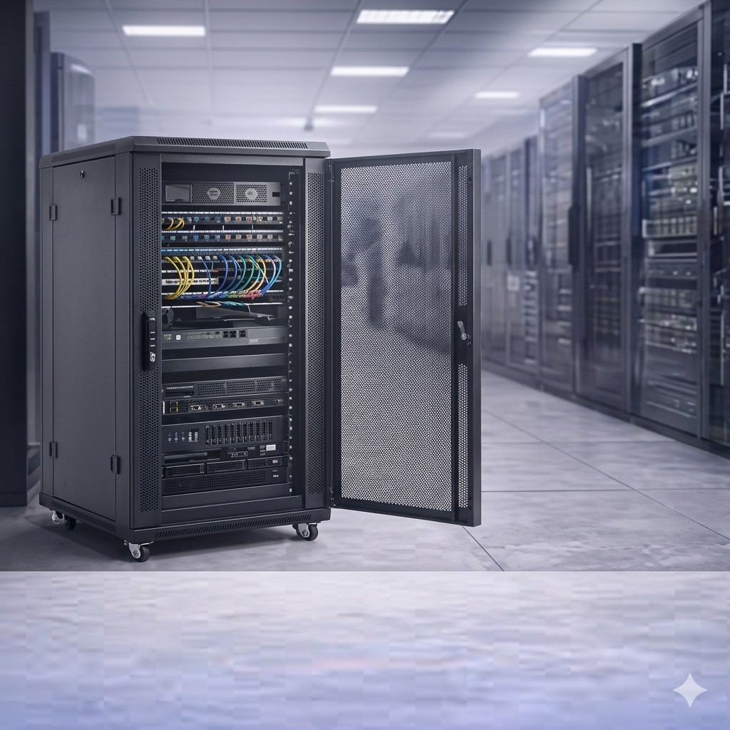 Servers and networks in a modern data center
